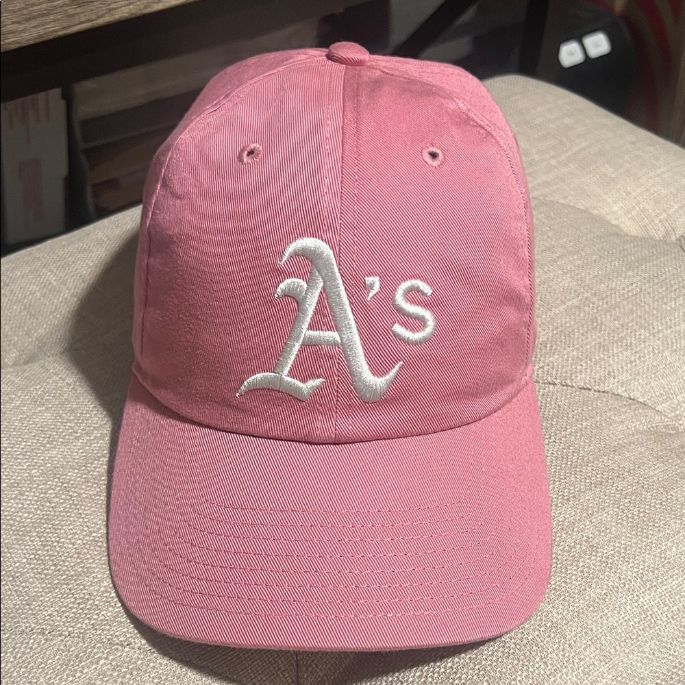 Pink A’s Baseball Cap
